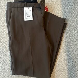 NWT size 8 Theory crepe pant - mink color